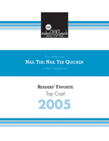 Nagroda 2005 Nail Tek Quicken